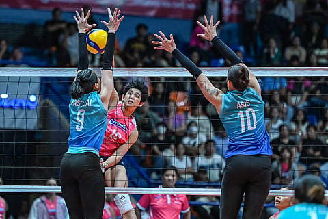 Tots Carlos leads Creamline to a fourth straight win after beating Galeries Tower in four sets in the 2026 PVL All-Filipino Conference.