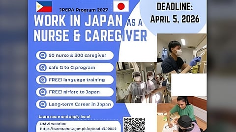 Nurses and care workers wanted for Japan
