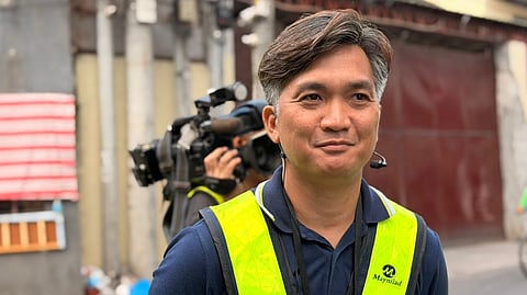 MAYNILAD Central NRW head Engr. Ryan B. Jamora led a ‘Walk-the-Line’ inspection in barangays Bungad and Paltok, Quezon City.