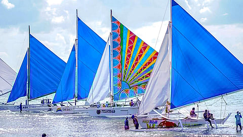 Grace and Grit on the Waves — The 53rd Paraw Regatta Festival, held last February 26, saw skilled sailors at Villa Beach, Arevalo, maneuvering their boats through a demanding slalom course, showcasing precision and courage amid gusty winds.