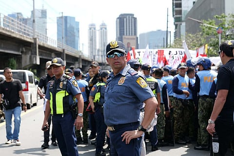 Police Brig. Gen. Randy Glenn Silvio during the celebration of the 40th anniversary of the EDSA People Power Revolution last February 25 in Quezon City. 