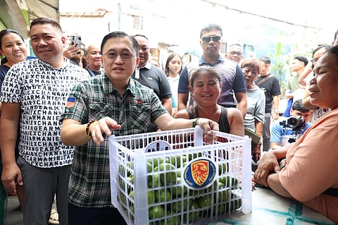 BONG GO in Mandaluyong