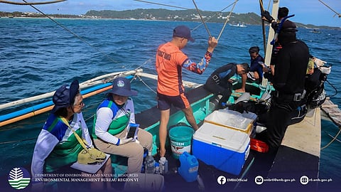 Keeping Boracay Clean — The Environmental Management Bureau Region VI carries out water testing activities in several outfalls on Boracay Island to protect marine life and tourism waters.