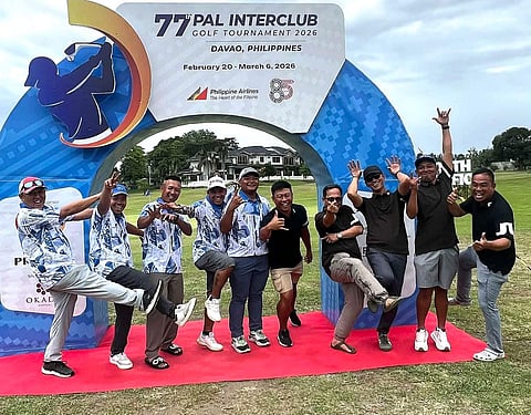MEMBERS of the Philippine Army celebrate after winning their first ever title in the Legacy division of the 77th PAL Interclub. Shown are Atty. John Paul Pagteilan, Jemson Cervantes, Darwin Hernandez, Frankie Custodio, Charles Serdenia, Kenneth Naro, Pudin Bahlan, Adam Sario, James Ian Sabado and Joey Cordero.   
