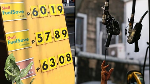 AN attendant at a gas station in Tondo, Manila, reaches for a fuel pump on 6 March 2026. Consumers brace for price shocks as escalating tensions between the US, Israel and Iran threaten oil-dependent nations.