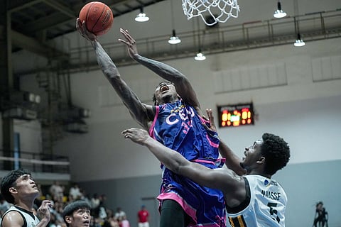PRECIOUS Momowei runs wild, powering CEU to an 84-81 come-from-behind win over Olivarez College in the PGFlex-UCAL Season 8 basketball tournament on Thursday.