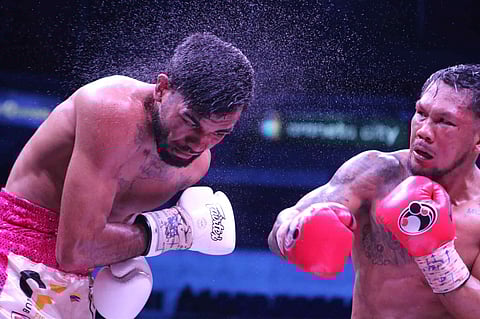 After going through hell against Nery Colmenares late last year, Eumir Marcial (right) returns to the professional scene this summer in preparation for his Netflix appearance in September.