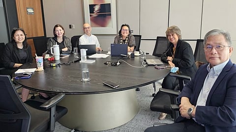 AEV chief reputation and sustainability officer Ginggay Hontiveros-Malvar (second from left) worked with other members of the GCNP Board of Trustees to advance corporate sustainability and development.