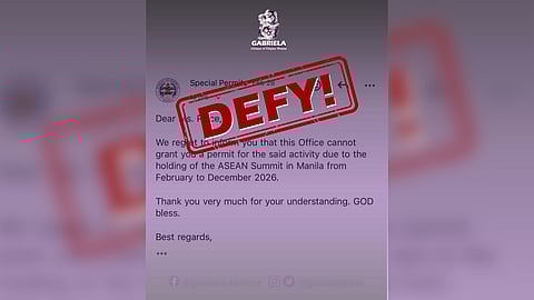 Gabriela, umalma sa desisyon ng Manila LGU; gobyernong Marcos, tinawag na ipokrito