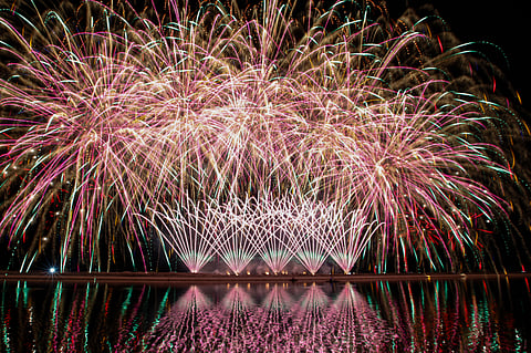 Philippine International Pyromusical Competition opens at SM Mall of Asia