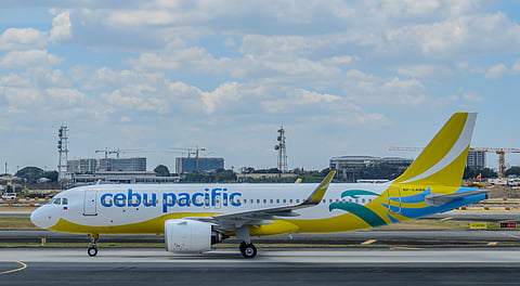 CEB's Manila-arrived plane, flown in from Airbus’ Toulouse, France facility on Friday, is the first of four expected this year.