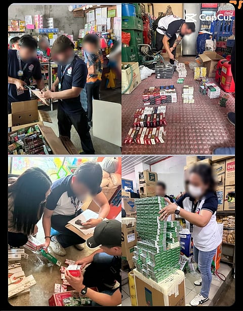 Joint teams conduct inspections and seize illicit cigarettes across Central Luzon, Cagayan Valley, Ilocos Region, and CAR – part of the government’s intensified crackdown on illicit trade.