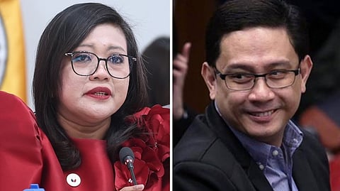 REP. Gerville Luistro and Manasas Carpio