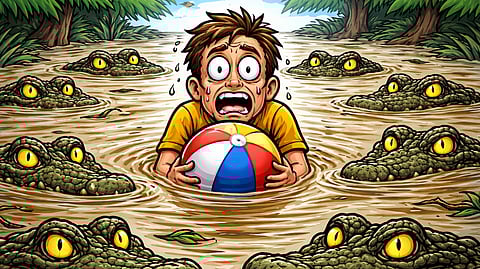 PLEASE don’t go in the water, warns police commander Shaun Gill.