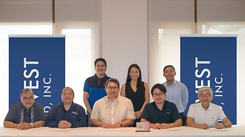In photo: (seated L-R) Francis Ceballos, Head of Industrial and Logistics – FLI, Andrew Gotianun III, Head of SCM – FDC, Tristan Las Marias, President and CEO – FLI, Ken Yamanoi, Director – Platinum 7i, Kiyoshi Yamanoi, Chairman – Platinum 7i (standing L-R) Mark Lester Limbo, FIPC Project Development Manager – FLI, representatives from Cushman and Wakefield