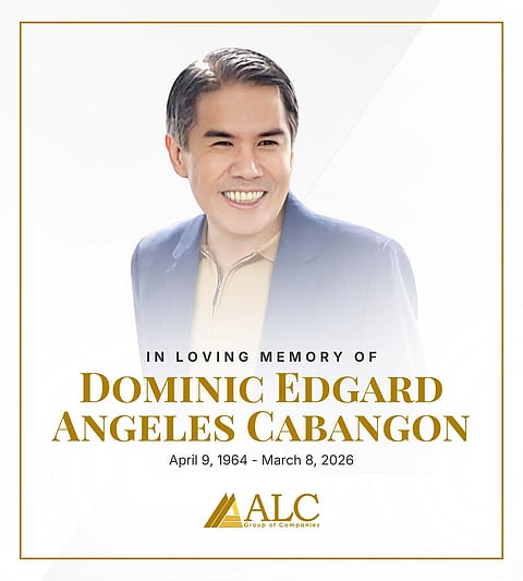 ALC Group Chairman Dominic Cabangon passes away at 61
