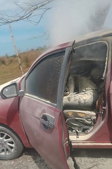 Man, woman found dead in burning vehicle in Nueva Ecija