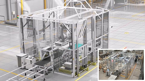 TRAINING robots before they hit the factory floor.