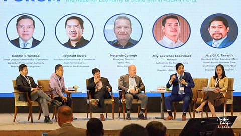 APECO President and CEO Atty. Gil G. Taway IV presented the agency’s plans at the Philippines Ports & Logistics 2026 in Parañaque City on March 11, citing that global geopolitical tensions highlight the vulnerability of traditional maritime trade routes.