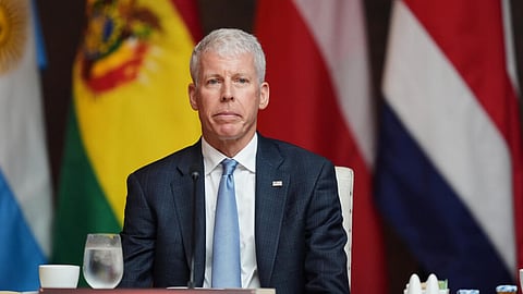 U.S. Navy has not escorted tanker through Strait of Hormuz