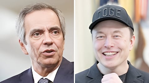 EMERGING as the Philippines’ top billionaire with an estimated net worth of $16.5 billion, logistics and ports tycoon Enrique K. Razon Jr. (left) was the lone Filipino billionaire to break into Forbes’ global top 200. In the global ranking, SpaceX and electric car Tesla maker Elon Musk, with a $257 billion net worth, was ranked No. 1 in the latest Forbes Billionaires list.