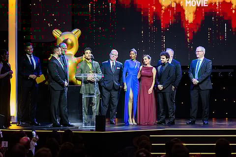 Cast and creators gather at the 33rd annual Movieguide Awards, where faith-based television series and films were honored for stories centered on hope, redemption, and family values.