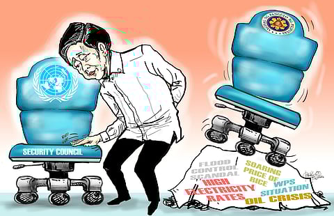 A seat at an irrelevant table