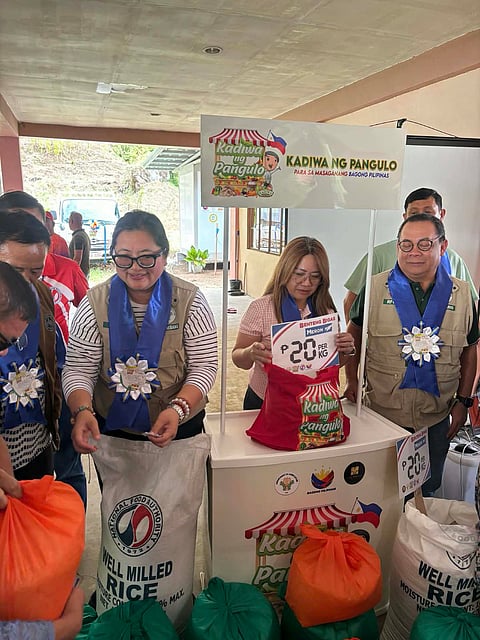 DA expands P20 rice, opens KADIWA centers

