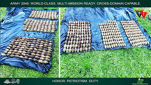 Army recovers 295 grenades in Lanao del Sur