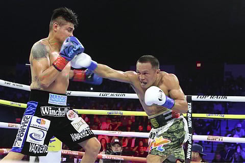 CHARLY Suarez (right) and Mexican champion Emanuel Navarrete have been ordered to fight each other for the second time by the World Boxing Organization.