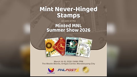 PHLPost offers mint stamps at Minted MNL Summer Show
