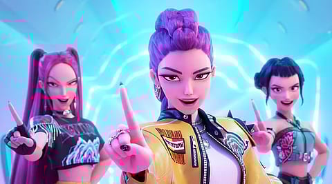 'KPop Demon Hunters' has risen to the top of Netflix's most viewed movies.
