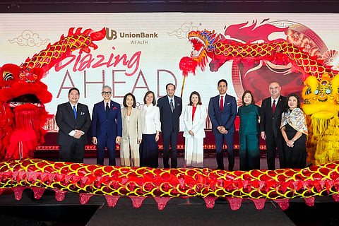 TRAILBLAZERS (from left): UnionBank Financial Services and Insurance Brokerage Inc. (UFSI) CEO and President Ramon Tejero, UnionBank Chief Marketing and Experience Officer Albert Cuadrante, UFSI Board Director Gina Goco Morales, UnionBank Wealth Client Relationships Head Therese Chan, UnionBank Consumer Banking Head and UFSI Chairman of the Board Manoj Varma, UnionBank President and CEO Ana Aboitiz Delgado, UnionBank Wealth Management Business Head Gauraw Srivastava, UnionBank Institutional Banking Head Mimi Concha, UnionBank Chief Cross-Sell and External Relations Officer Anton Corro, UnionBank Retail Banking Center Head Pearlie Lontoc. 