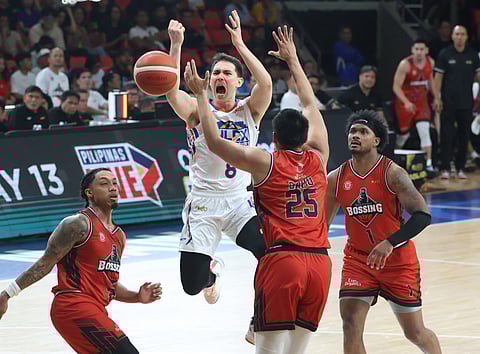 ROBERT Bolick catches fire, sparking NLEX to an 84-81 comeback win over Blackwater in the PBA Commissioner’s Cup.