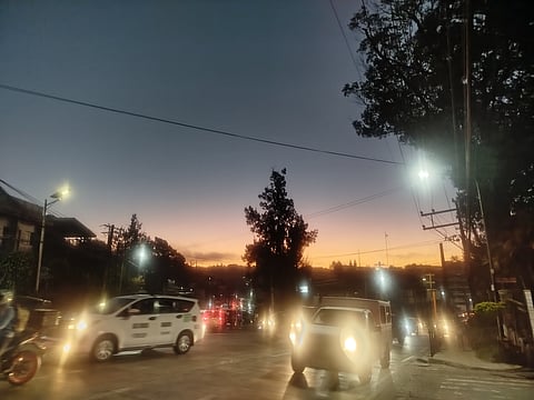 PAGASA recorded Baguio temperature at 9° Celsius as of 5:00 AM of March 14, 2026. Aldwin Quitasol.