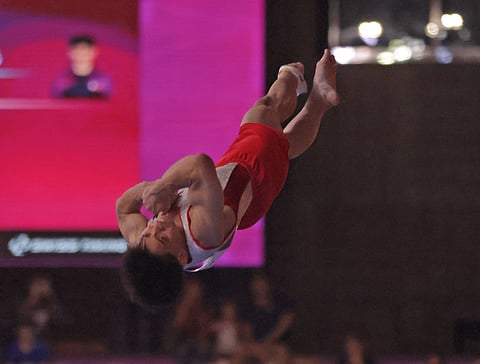 Another gymnastics star is rising in the Philippines through Karl Eldrew Yulo. 