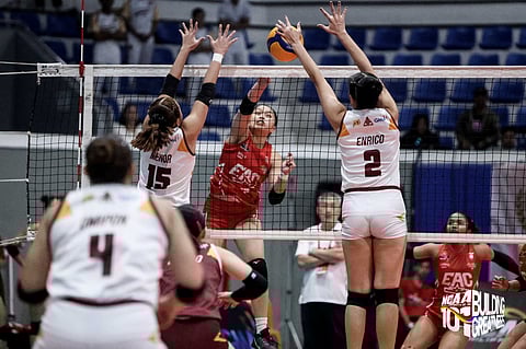EAC stuns Perpetual, nears semis