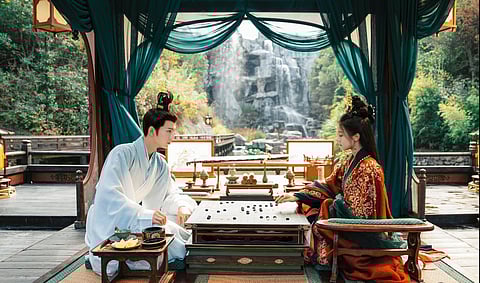 LINGHE Zhang and Jinmai Zhao in ‘The Princess Royal.’