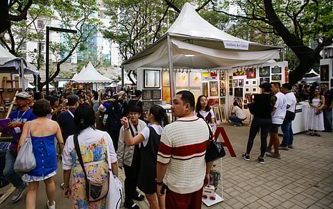 Art enthusiasts, collectors, and artists converge at Jaime Velasquez Park in Makati City on 15 March 2026, for the 20th anniversary of Art in the Park. The annual one-day event features dozens of exhibitors and thousands of affordable pieces, continuing a two-decade mission to democratize the local creative scene.