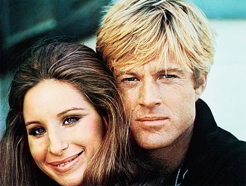 The iconic screen tandem of Barbra Streisand and Robert Redford in The Way We Were 