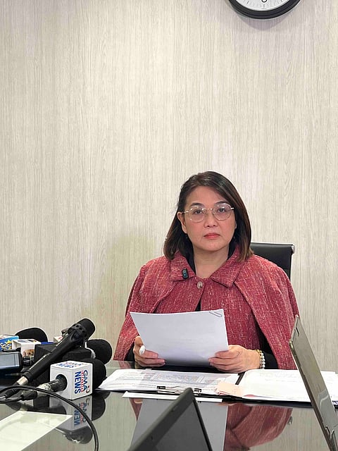 Palace press officer, Usec. Claire Castro