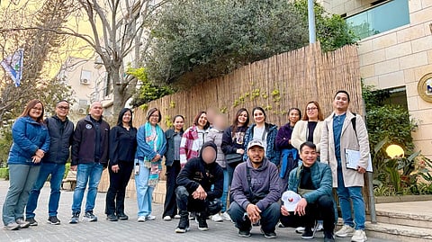 9 OFWs cross safely from Israel