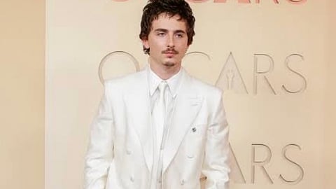 All eyes on Timothee Chalamet at the Oscars Red Carpet