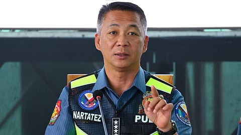 PNP chief Police General Jose Melencio C. Nartatez Jr.