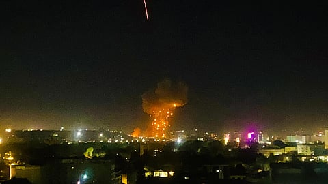 Afghanistan accuses Pakistan after Kabul hit by blasts