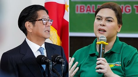 PRESIDENT Ferdinand Marcos Jr. and Vice President Sara Duterte 