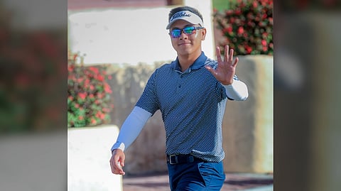 IVAN Yabut sizzles early, posting five-under 67 to seize control of the PGT Qualifying School at the Splendido Taal Golf Club on Tuesday.