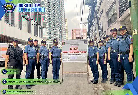 Makati Police launch all-women checkpoint for Women’s Month
