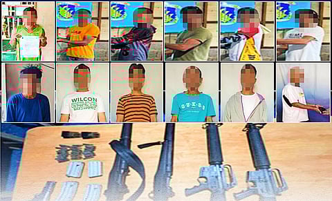 13 CTG members surrender in Masbate