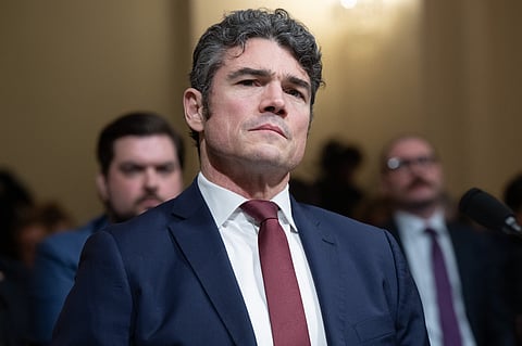 (FILES) Joseph Kent, Director of the National Counterterrorism Center (NCTC), testifies during a House Homeland Security Committee hearing titled "Worldwide Threats to the Homeland" on Capitol Hill in Washington, DC, on December 11, 2025. A senior US counterterrorism official resigned on March 17, 2026 to protest the US-Israeli war against Iran and said the Islamic Republic posed no imminent threat to the United States.